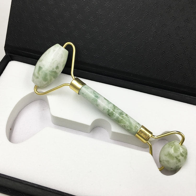 Jade Beauty Device Roller Xiuyu Double-headed Facial Massage Stick Jade Roller Jade Beauty Device Roller Xiuyu Double-headed Facial Massage Stick Jade Roller